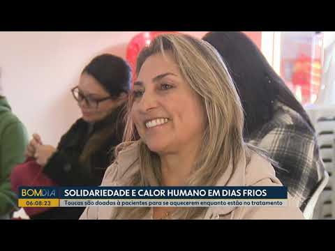 Projeto Touca Solídária: matéria da RPC (Globo PR)