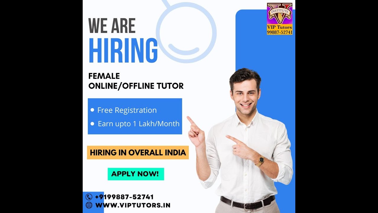 How to find students for online home tuition. Get www.viptutors.in