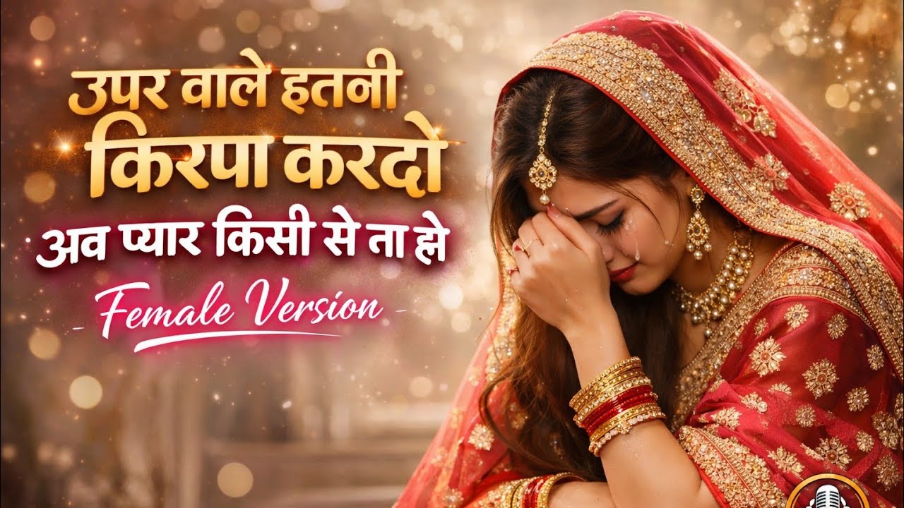 Upar Wale Itni Kirpa Kardo | Ab Pyar Kisi Se Na Ho 💔 | Female Version | Heart Touching Sad Song 2026