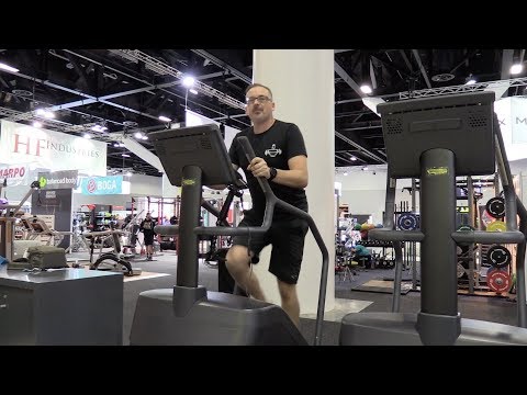 Technogym Climb Demo including 'Infinite Stairs' program