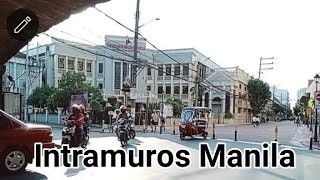 Walking Around at Intramuros Manila Philippines