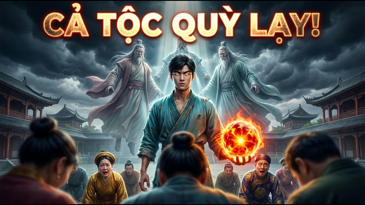 Con hoang bị khinh rẻ gọi 3 sư phụ đến, cả tộc quỳ lạy hối hận! 😱🔥