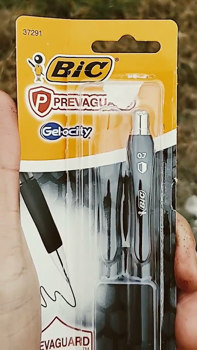 Bic Gel-ocity vs. Velocity - Gel vs Ballpoint Comparison 