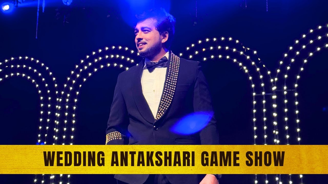 Antakshari For Wedding | Musical Antakshari Game Show By Anchor Mann Sharma | Best Anchor Antakshari