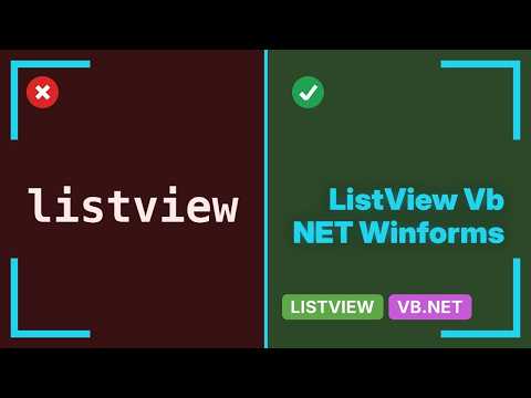 VB - ListView - Change Header Height? (2 Solutions!!)