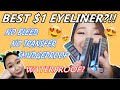 THE BEST $1 LIQUID EYELINER?!!!