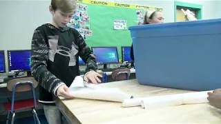 PLTW: 6th Grade Engineering class Depco Shed Models