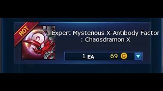 Gdmo - Scanning 51 Chaosdramon X Factors