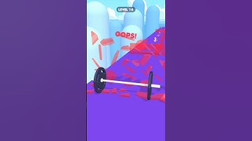 Barbell👯‍♀Girl🧘‍♀Workout🏋‍♂Game🎮: Gameplay Walkthrough All Levels (!Android,ios) #short #shorts