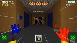 FNAF with HUGGY WUGGY (Five Nights vs Huggy Wuggy) Full Game walkthrough. screenshot 1