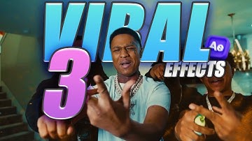 3 VIRAL MUSIC VIDEO EFFECTS in 3 MINS (After Effects)