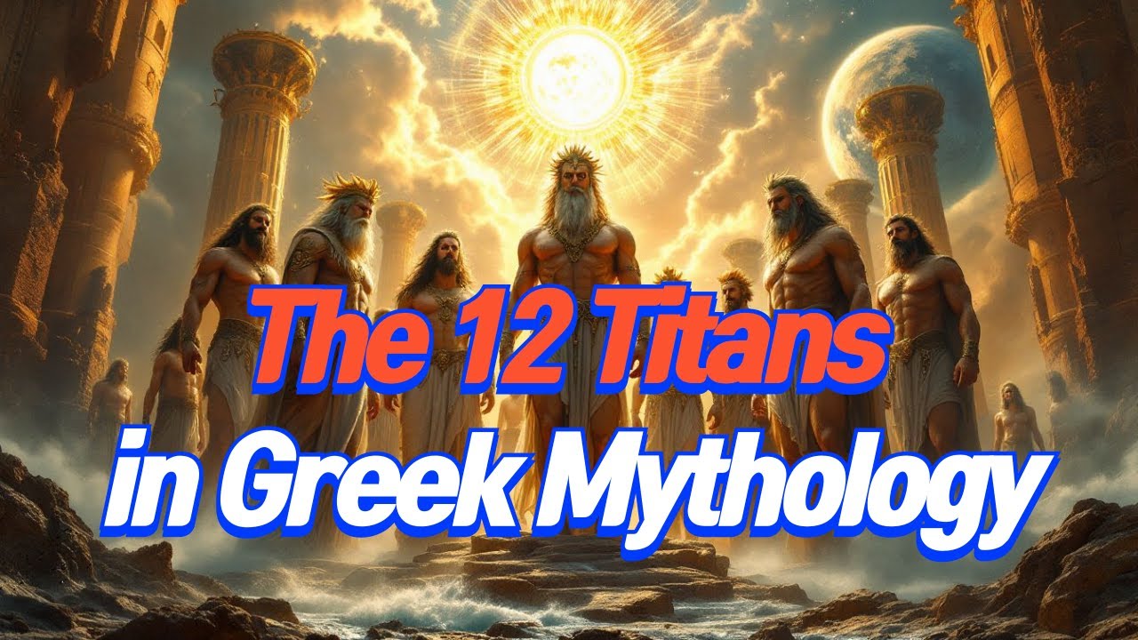 The 12 Titans in Greek Mythology - YouTube