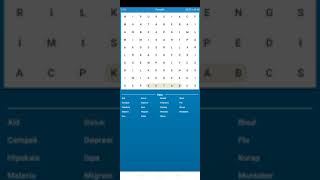 Game Cari Kata #shorts screenshot 4