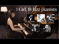 1 girl 18 jazz pianists