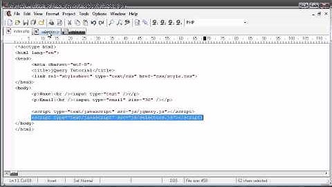 jQuery Tutorial - 21 - Attribute selectors