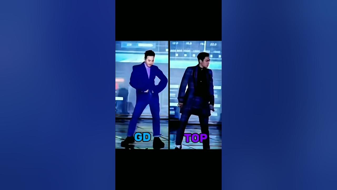 gd vs t.o.p dance in Bang Bang Bang #bigbang #gdragon #choiseunghyun #dance #statu