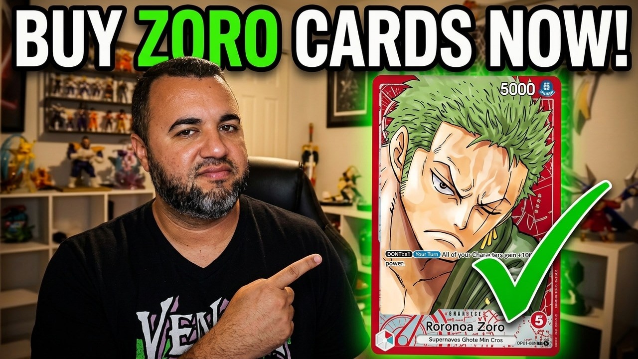 10 Roronoa Zoro Cards You Should Buy RIGHT NOW | One Piece TCG