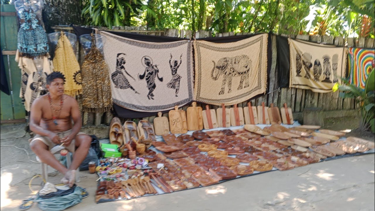 Centro histórico de Porto Seguro (BA). Исторический центр Порто Сегуро (БА).