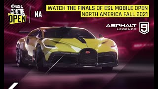 ASPHALT 9 - ESL Mobile Open North America Fall 2021 Finals