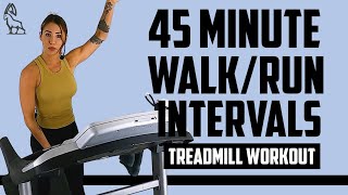 45 MIN Walk/Run Interval Fun!