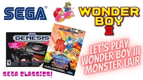 SEGA Genesis Spotlights: Wonder Boy III Monster Lair | Retro Platform Games! Old Consoles #sega