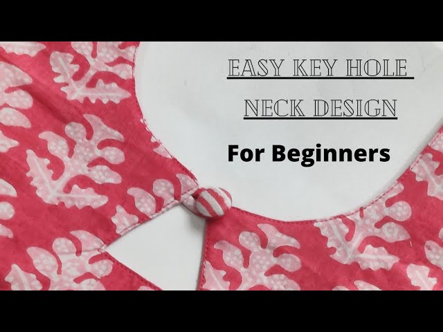 Extremely Easy Kurti Front Neck Design for Beginners 