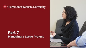 Navigating Post Coursework 07. Managing a Large Project