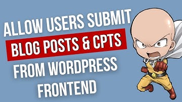 WordPress Post Submission - Allow Users to Submit Posts, CPTs & Woo Products | Elementor, Gravity