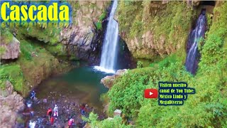CASCADA el Salto en Ocampo Michoacan Mexico