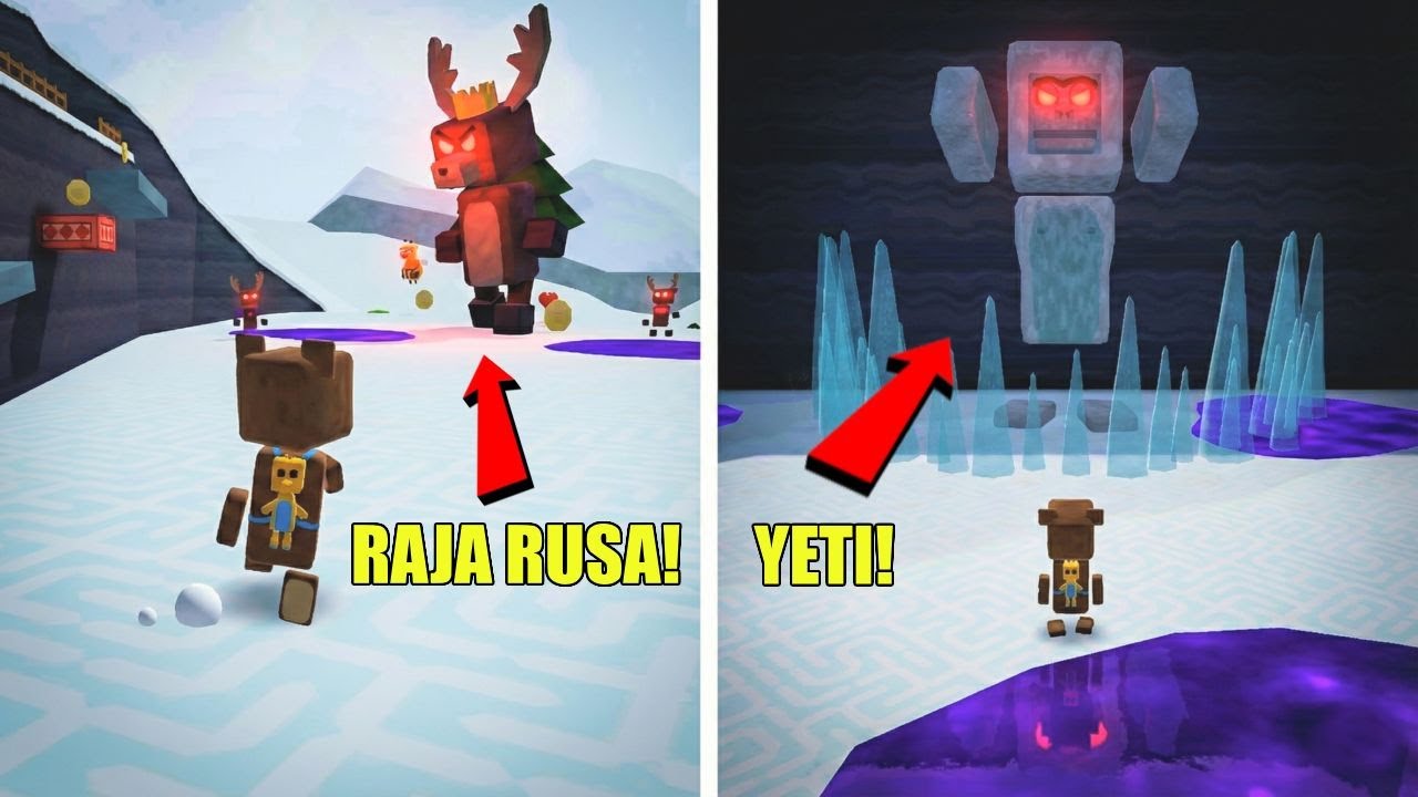 MELAWAN RAJA RUSA DAN YETI !!?? - SUPER BEAR ADVENTURE EPS 2