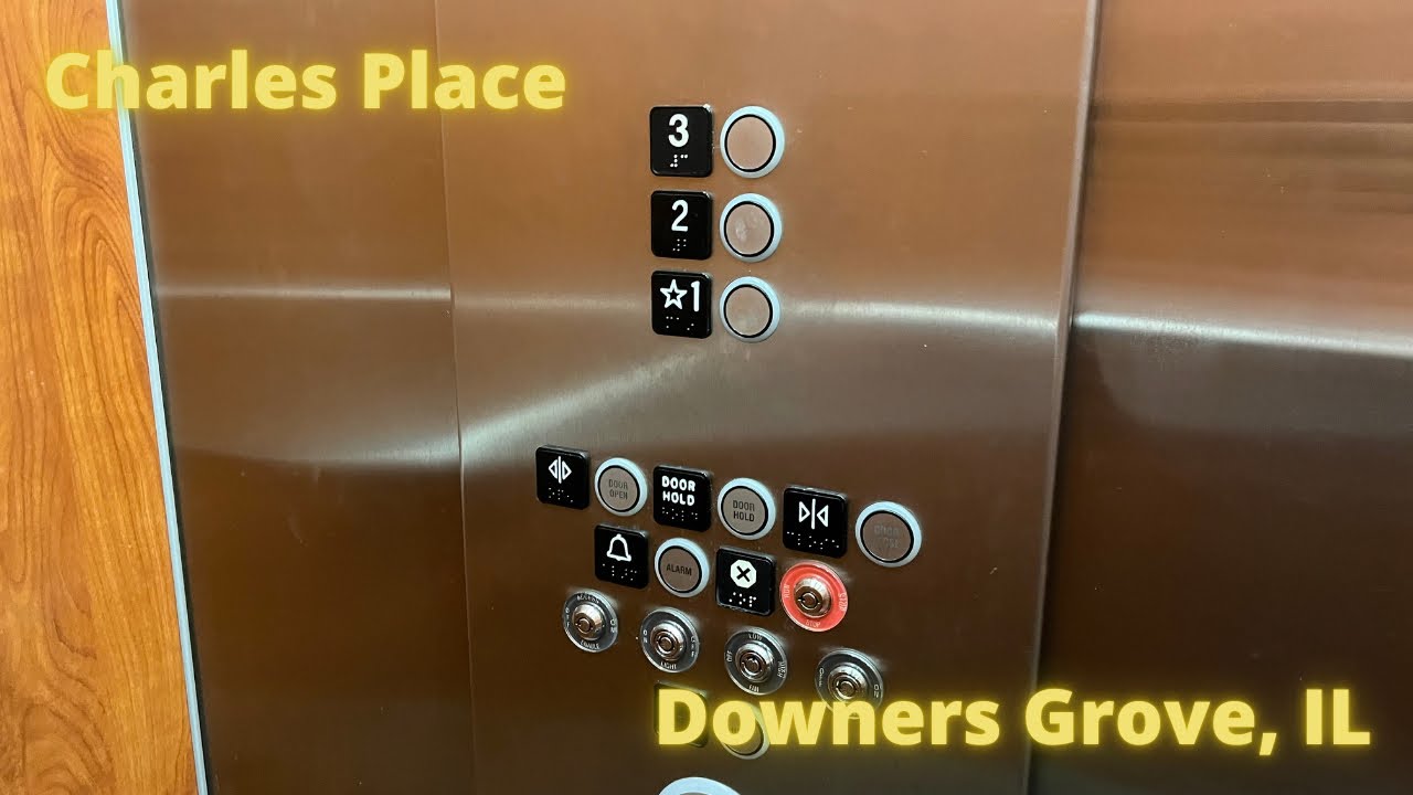 KONE Traction elevator at Charles Place in Downers Grove, IL YouTube