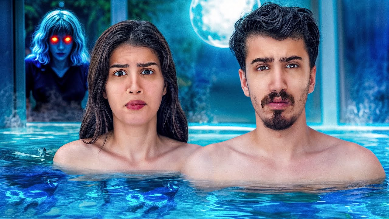 هیچوقت ۳ شب توی استخر شنا نکنید!!😰