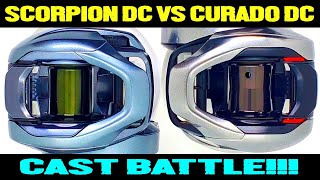 CAST BATTLE!!! 2021 Scorpion DC vs Curado DC, 1 reel GOT DOMINATED!!!