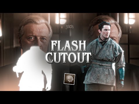 Flash Cutout Transition/Shake Tutorial (+ Preset) | Alight Motion Tutorial