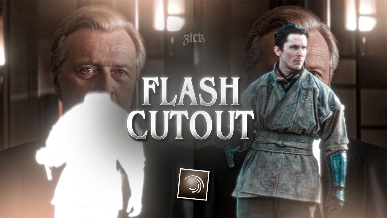 Flash Cutout Transition/Shake Tutorial (+ Preset) | Alight Motion Tutorial