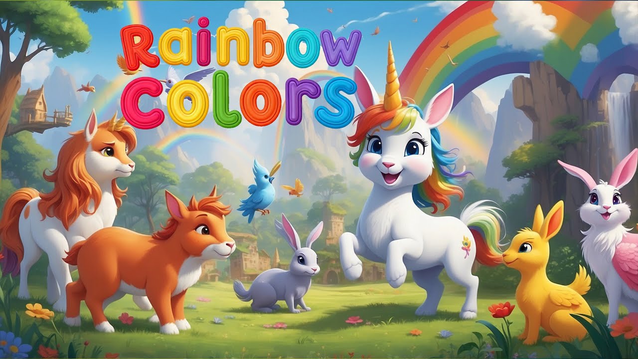 Sing Along to Rainbow Colors | Fun Color Song for Kids - YouTube