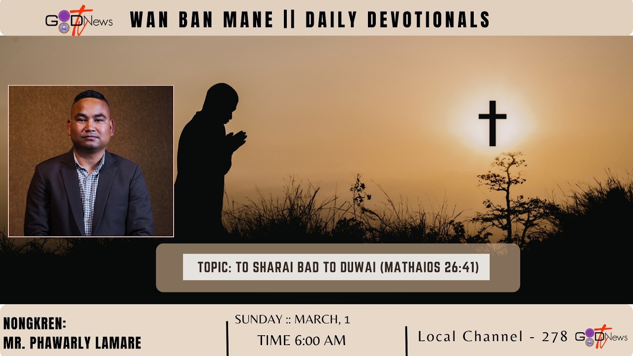 WAN BAN MANE || TO SHARAI BAD TO DUWAI (MATHAIOS 26:41) || MR. PHAWARLY LAMARE