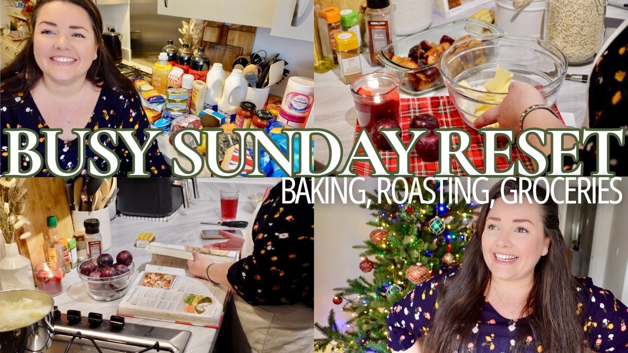 Декабрьские дни — продукты, выпечка сливового крамбла и вкусный ужин с жареной говядиной для моей...