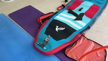 How to use the pump FreeinSUP inflatable Paddleboard and Windsurfer