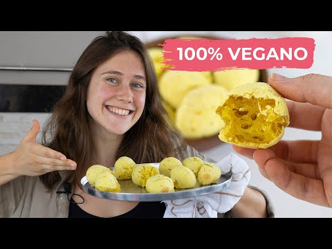 HOW TO MAKE VEGAN BRAZILIAN CHEESE BREAD | Gluten-free and so easy!!!