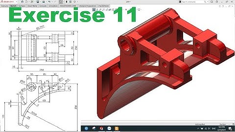 SOLIDWORKS 3D. Thực hành vẽ khối 3D trong Solidworks (P11)/ KhanhNV Channel