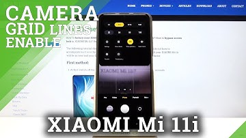 How to Manage Camera Grid Lines in XIAOMI Mi 11i – Add Helper Lines