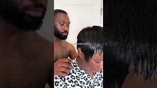 Let’s perm my pixie cut #pixiecut #shorthairstyles #pixie