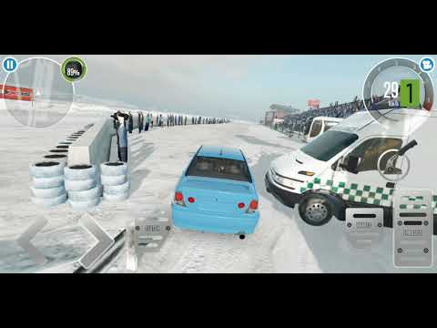 ჩემი პირველი ვიდეო! CARX DRIFT RACING პირველად მოყინულ გზაზე ზოგჯერ კარგად ვერ ვდრიფტაობ