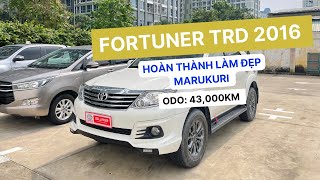 Báo giá xe fortuner 2016 - Fortuner TRD 2016 - Đăng Toyota