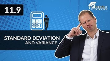 11.9. Standard deviation and variance | Excel pivot tables COURSE
