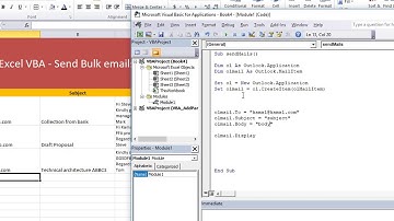 Send bulk emails using Outlook (with Signatures) - Excel VBA macro tutorial