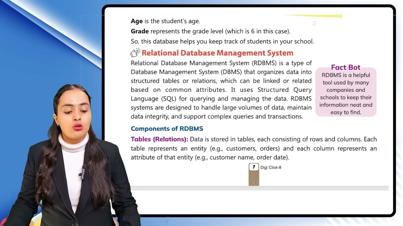 Computer Class 8 Chapter 1 Introduction To SQL