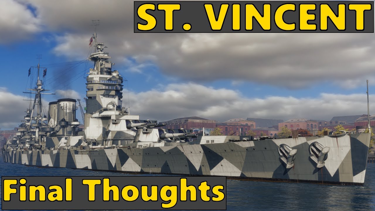 St. Vincent - Review - T10 British Tech Tree Battleship | World of ...