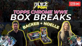 TAKE ALL YOUR TOPPS CHROME WWE BREAKS LIVE W/MRS. HAMMAH !! OR YOU-ARE-CRUSED !!